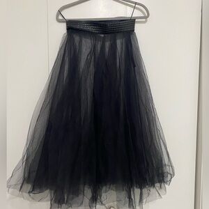 Goth Ballet Tulle Skirt sz S